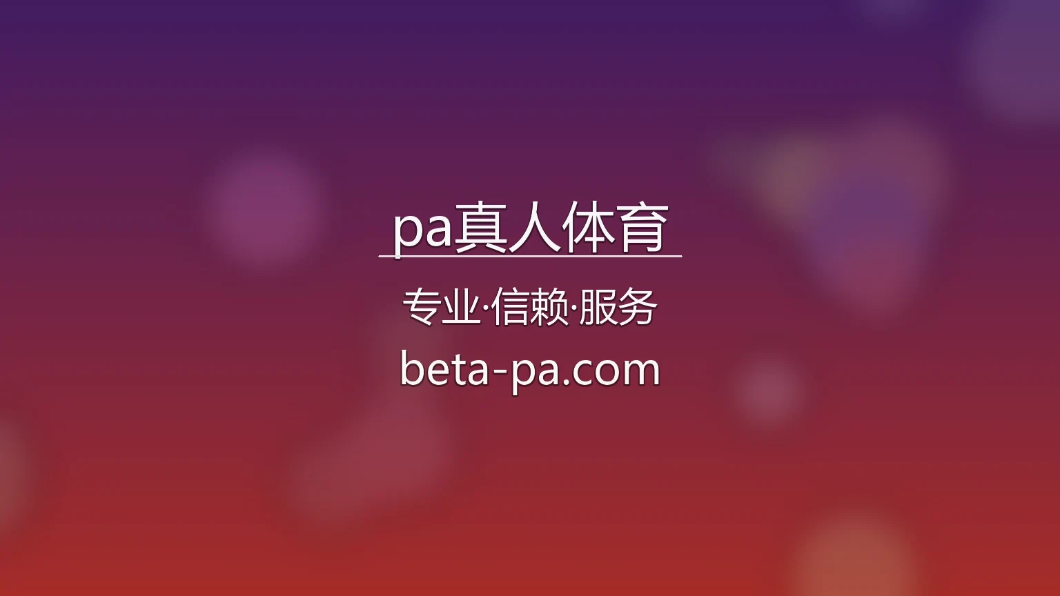 pa真人体育官网入口：真人互动体验与官方认证 | pa真人体育 英雄图